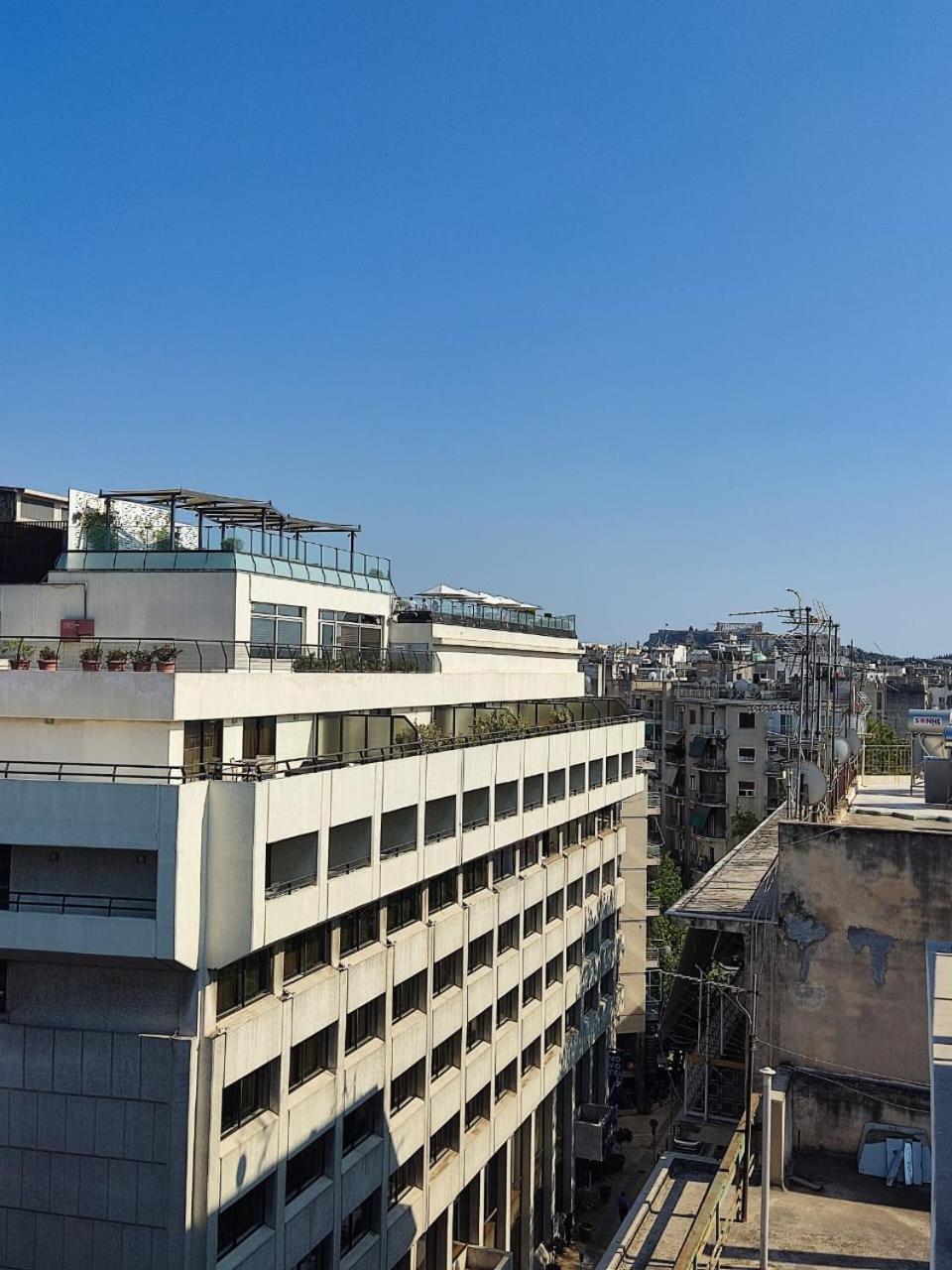 Voda Luxury Residence #102 - Acropolis View Rooftop 아테네 외부 사진